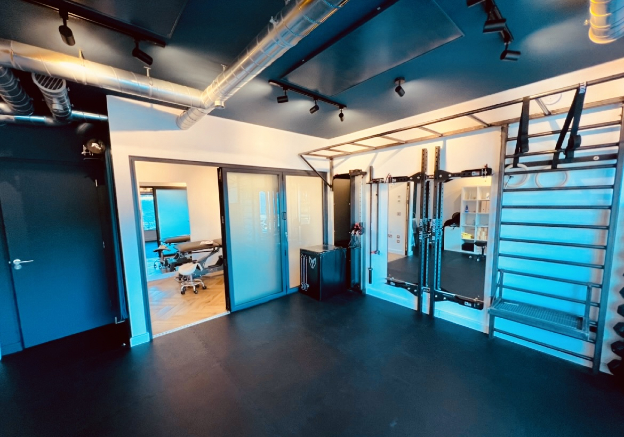 Brightside Physio Clinic Premesis Internal, Rehab Area and Treatment Room